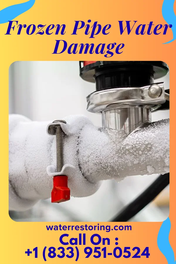 Frozen Pipe Water Damage in Malvern, AR